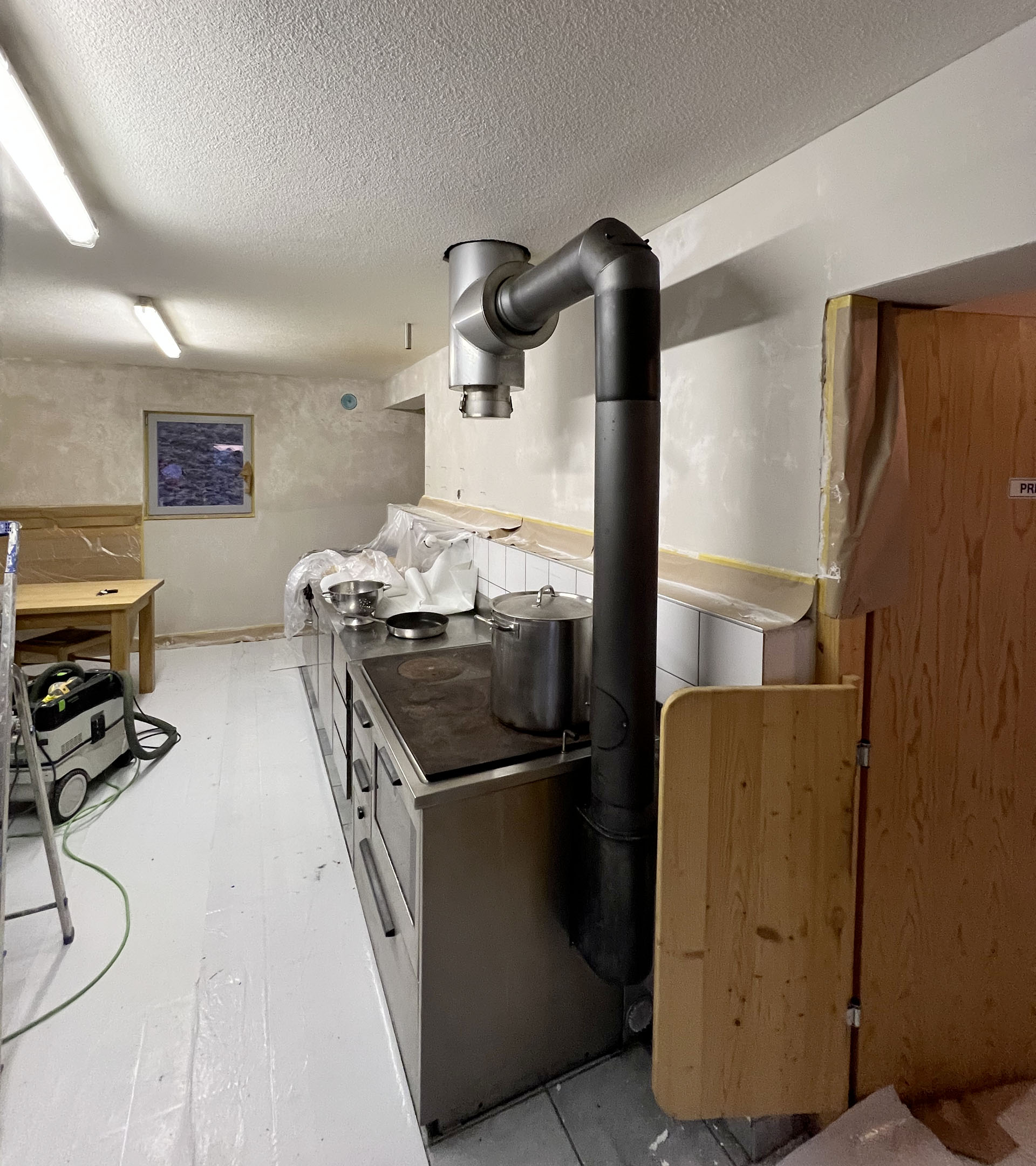 Risanamento cucina e ambienti Capanna Scaletta