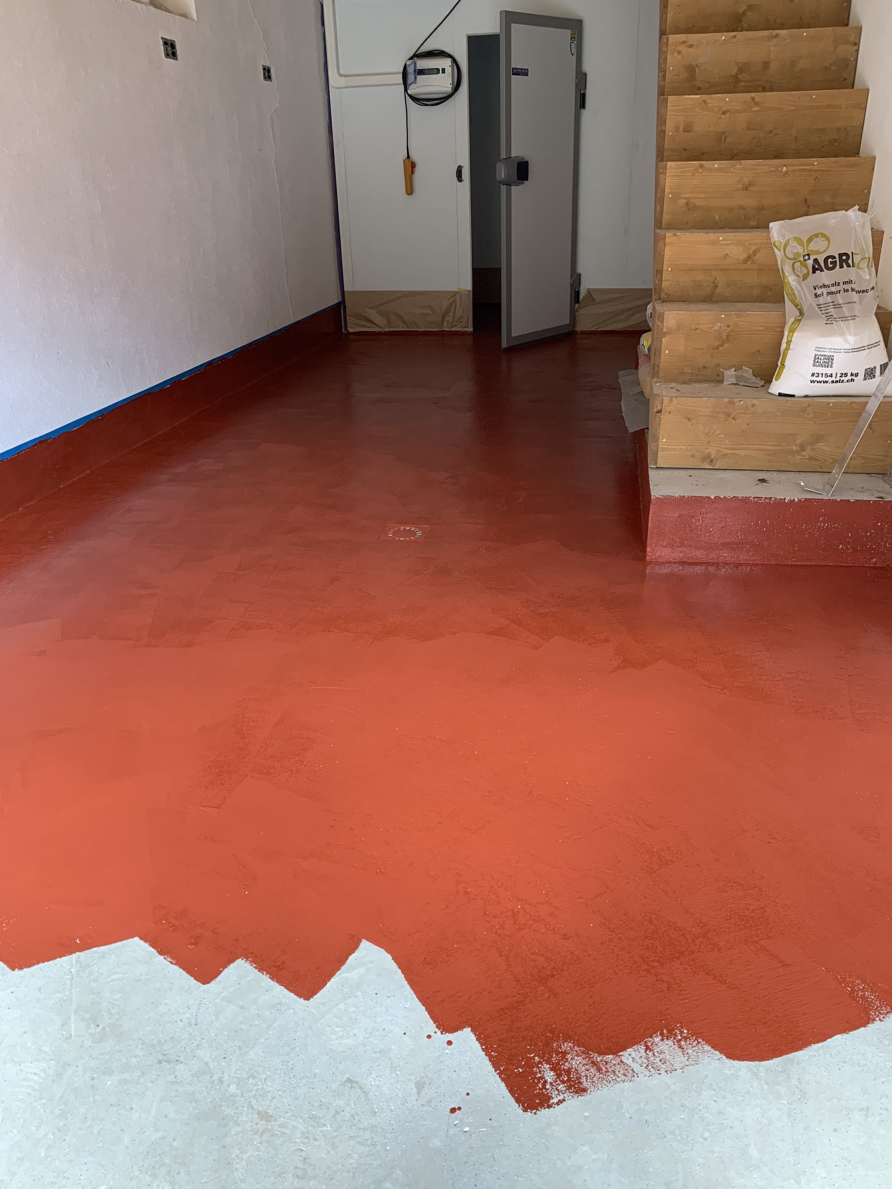 Resina con sistema anti-sdrucciolo