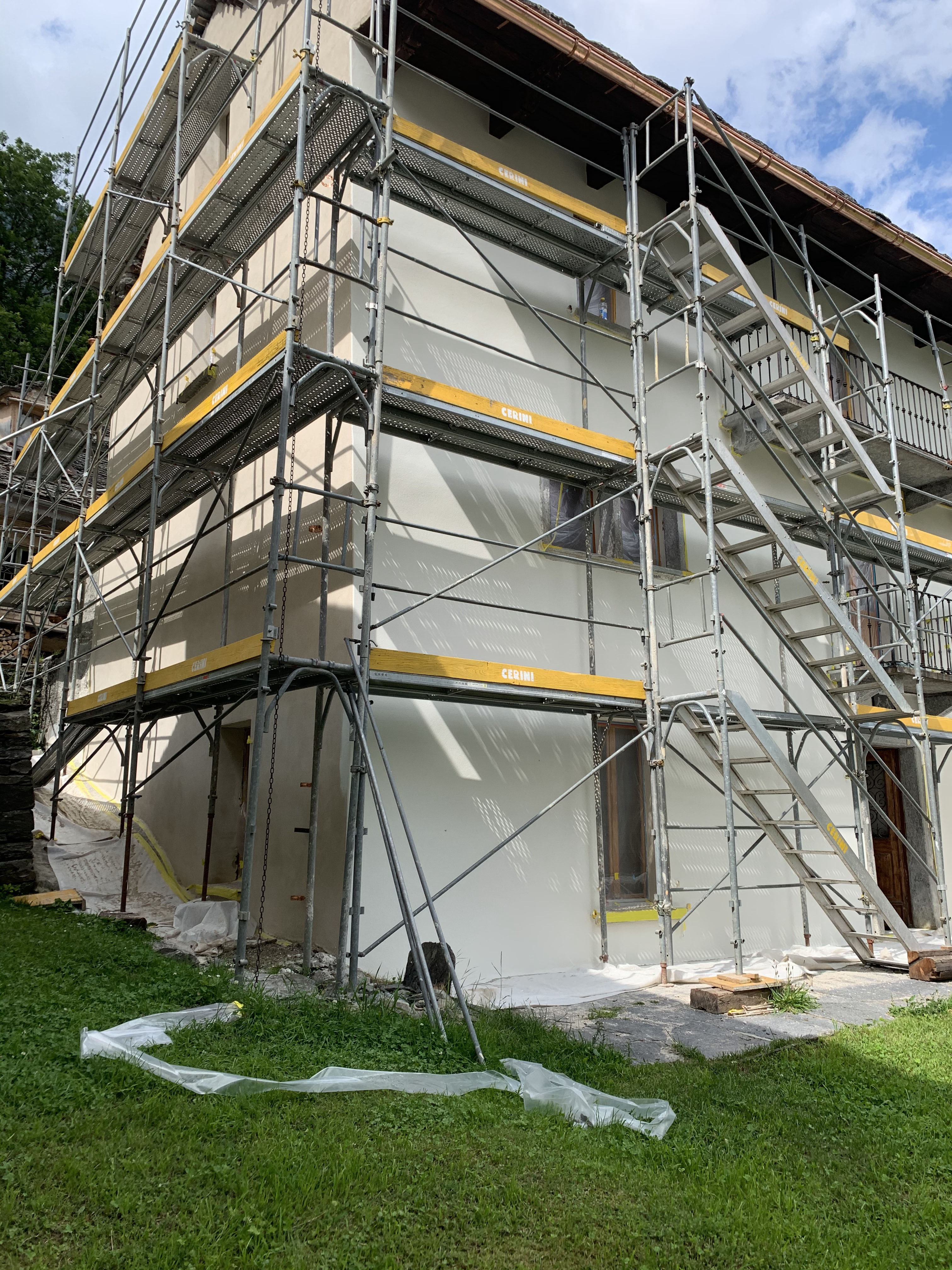 Risanamento minerale casa storica a Campo Vallemaggia